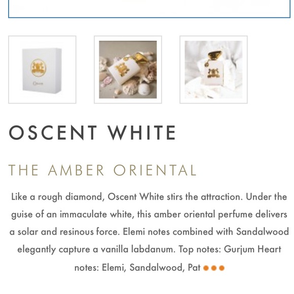 Alexandre J Oscent White EDP 10ml - Picture 2 of 3